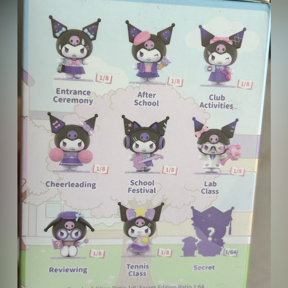 Kuromi School Diary - After School - Blind Box Figure SEALED - Picture 3 of 5